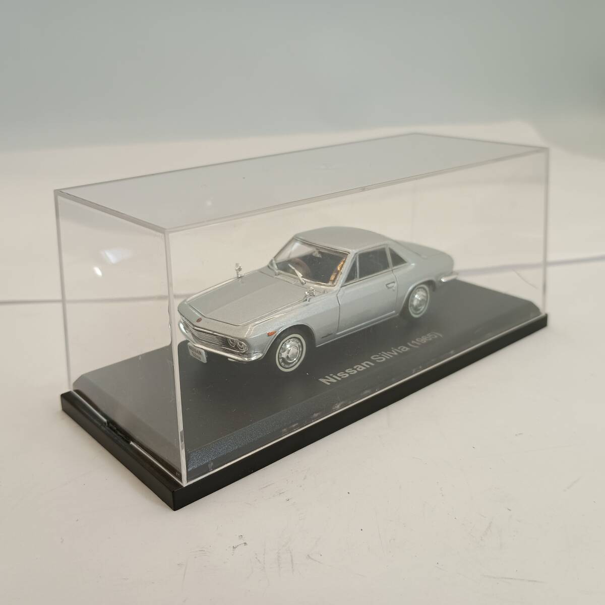 国産名車コレクション Nissan Silvia 1965 日産 シルビア ミニカー 1/43 模型 現状品 #23095