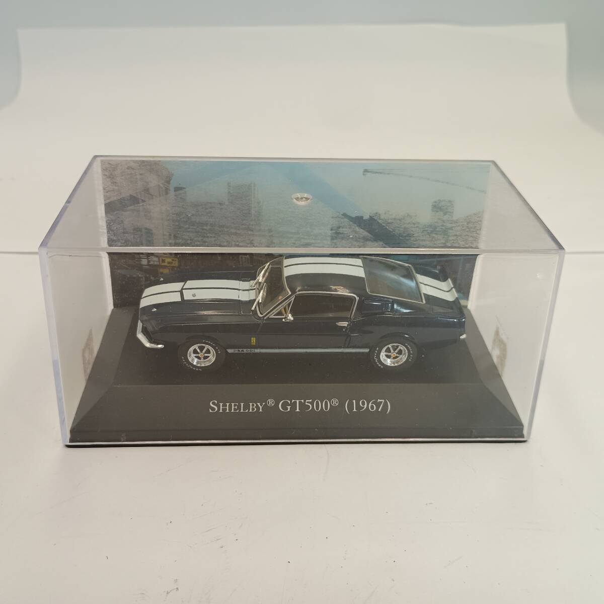 アメリカンカーコレクション 1/43 SHELBY フォード・マスタング・シェルビー GT500 1967 ミニカー 現状品 #23096