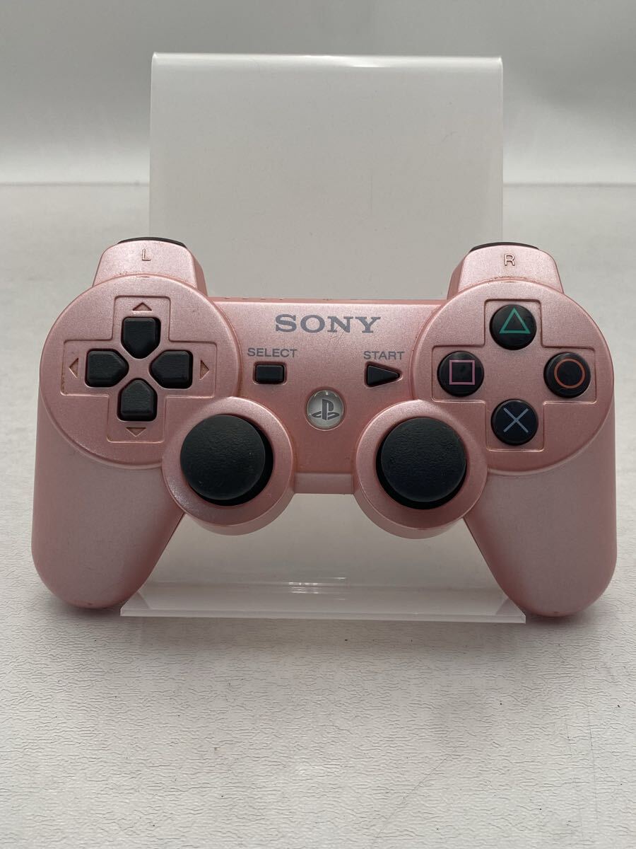 A【500円スタート】SONY DUALSHOCK3 キャンディピンク PS3 純正 ワイヤレスコントローラー PlayStation デュアルショック 本体のみ