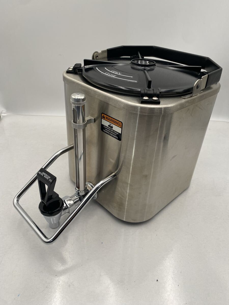 A【500円スタート】GRINDMSTER CECILWARE CORP CS-LL A426602 ステンレス製 コーヒーシャトル 1.5ガロン 5.7L グラインドマスター 本体のみ