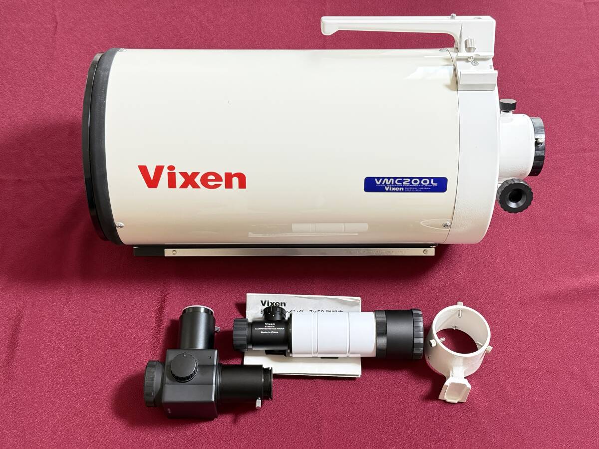 Vixen VMC200L ビクセン 天体望遠鏡 鏡筒 7×50ファインダー フリップミラー付 1円スタート