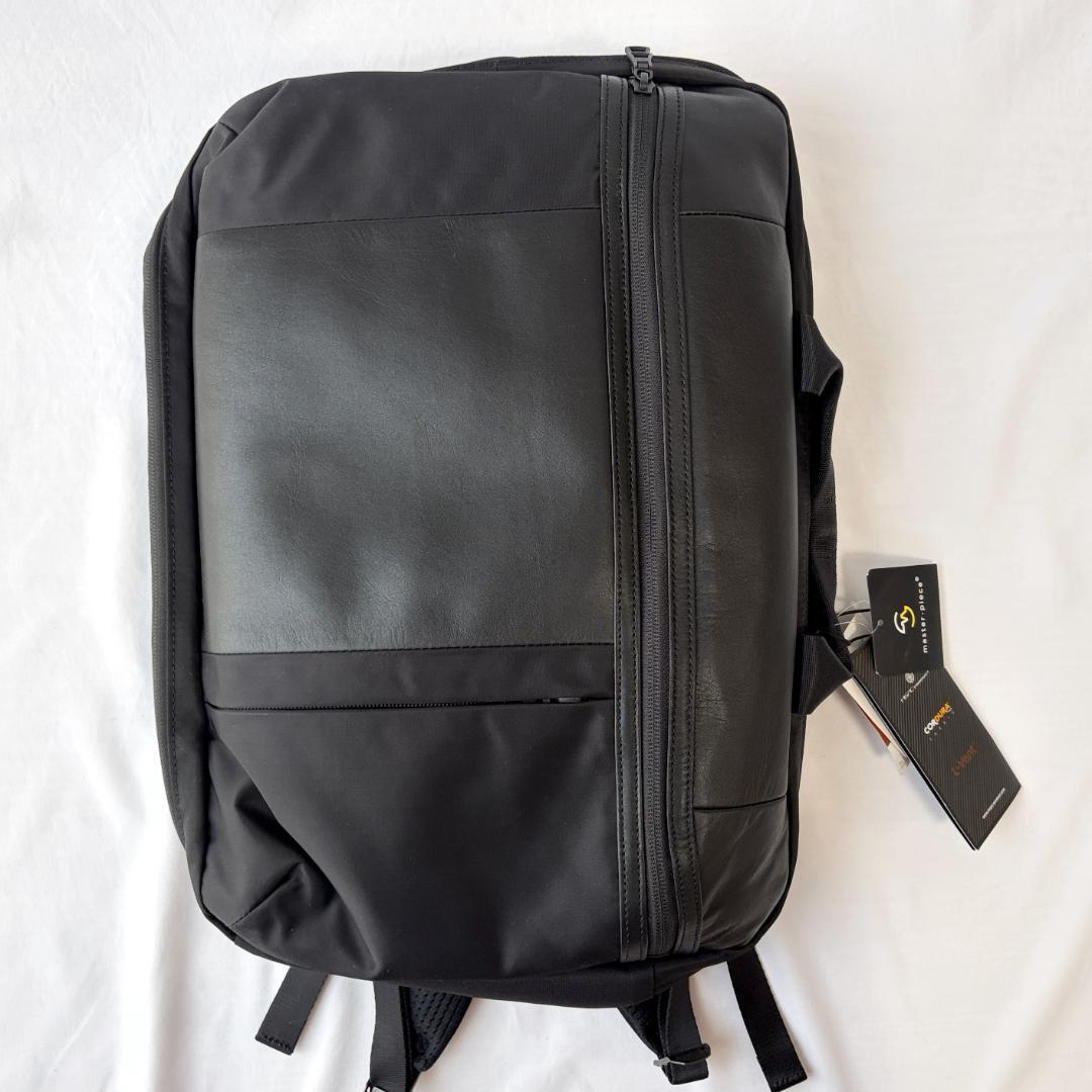 ■1円〜 ＜未使用!!＞■master-piece マスターピース urban 2WAY バックパック リュック ビジネス A4/PC収納 ブラック 02921 管:2605274