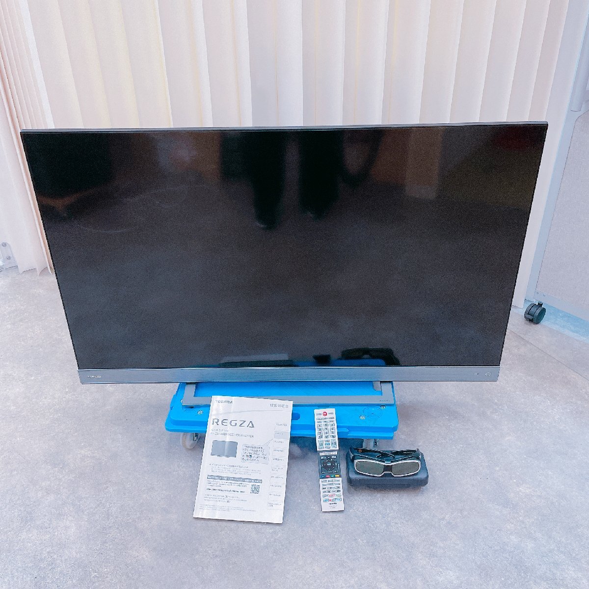 5A048 TOSHIBA 東芝 液晶テレビ REGZA レグザ 50Z740X テレビ 家電 取説付 通電動作確認済