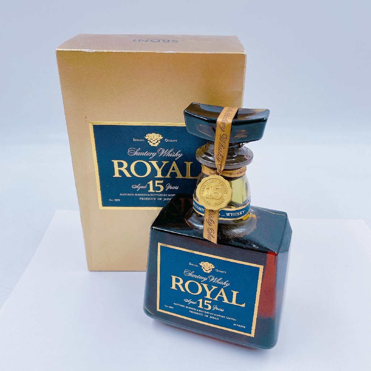 5ＤS013【未開栓】SUNTORY サントリー ウイスキー ROYAL ローヤル プレミアム 15年 700ml Alc.40% お酒 古酒 元箱付
