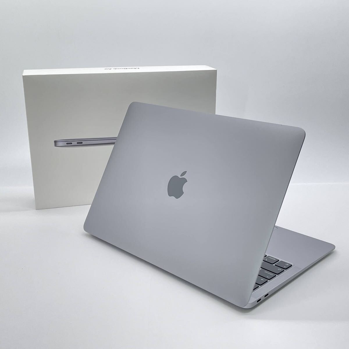 Apple MacBook Air M1 2020 13インチ 8コアCPU 7コアGPU 8GB 256GB バッテリー最大容量95％ MGN63J/A スペースグレイ【C7978-80】