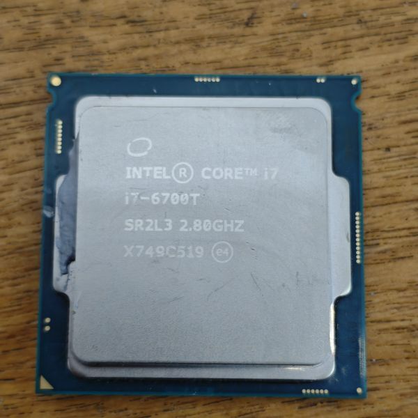 パソコンCPU Core i7-6700T 2.8Hz 動作確認済み1