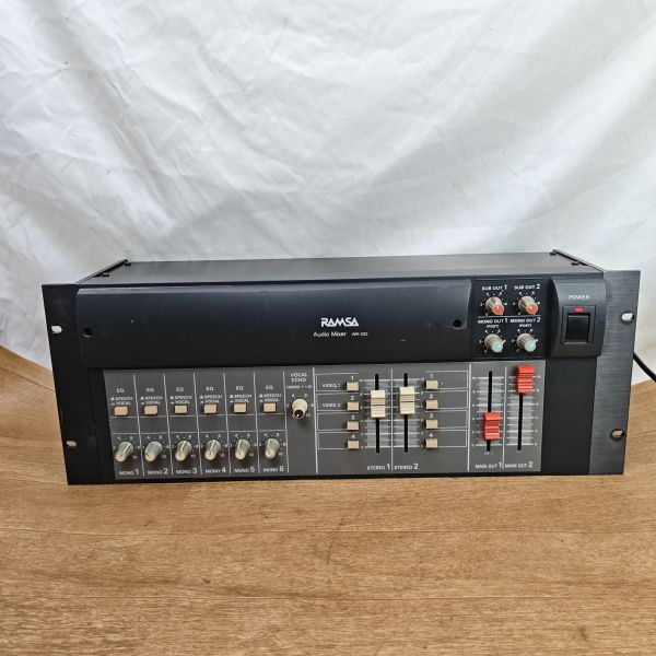 オーディオミキサー Panasonic RAMSA WR-X02 ジャンク