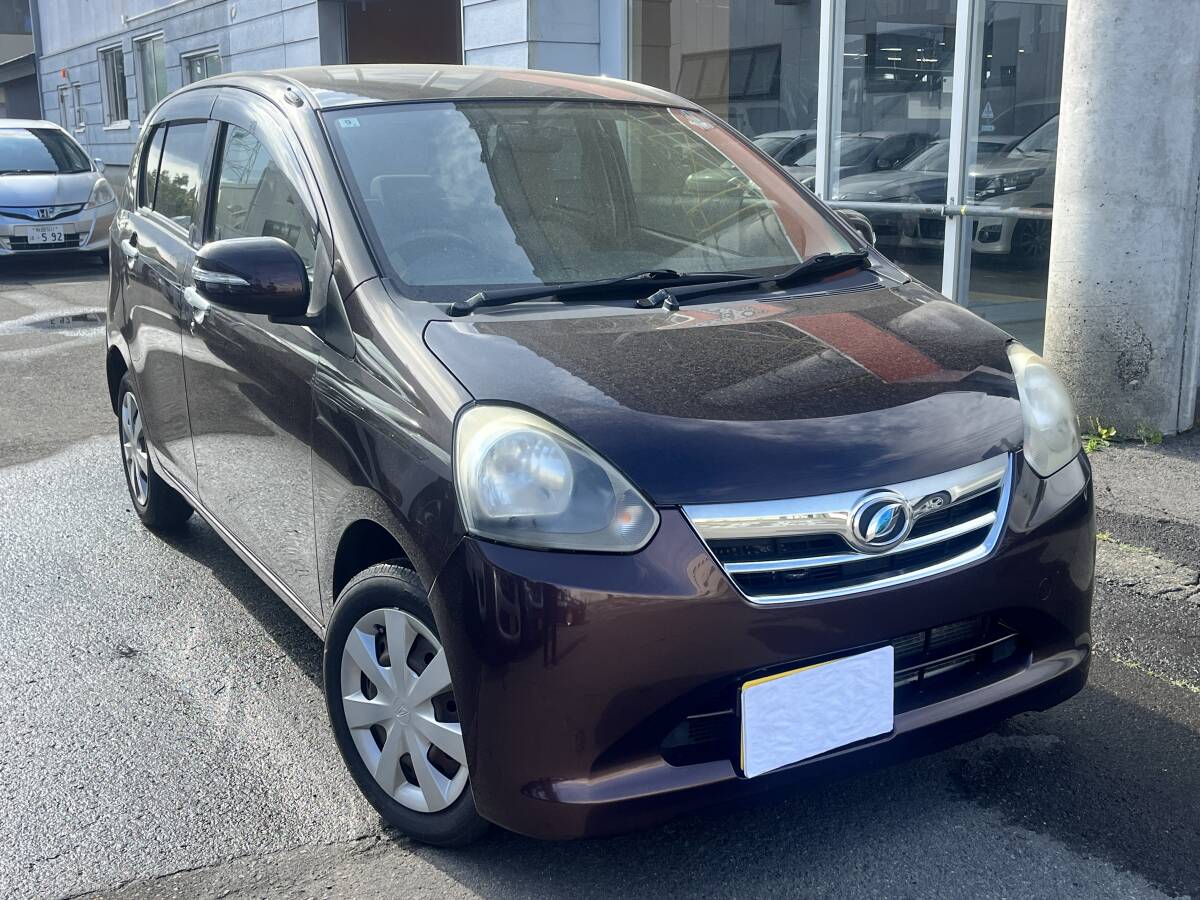 横手発 H24 ダイハツ ミライース LA310S Gf 4WD 車検付 R9 9/21迄 売切!!