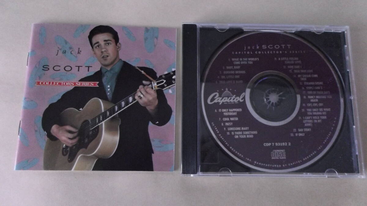 JACK SCOTT CAPITOL COLLECTION SERIES CD　ジャック・スコット