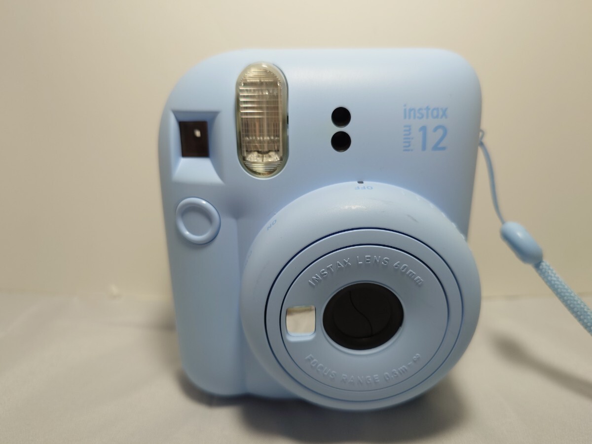 「K57」【FUJIFILM / 富士フイルム】instax mini 12 パステルブルー