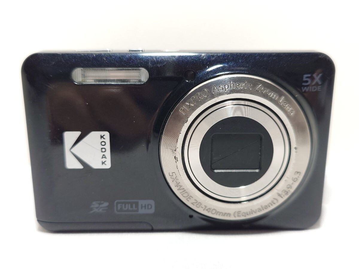 「K74」【Kodak / コダック】PIXPRO FZ55 ブラック コンパクトデジタルカメラ