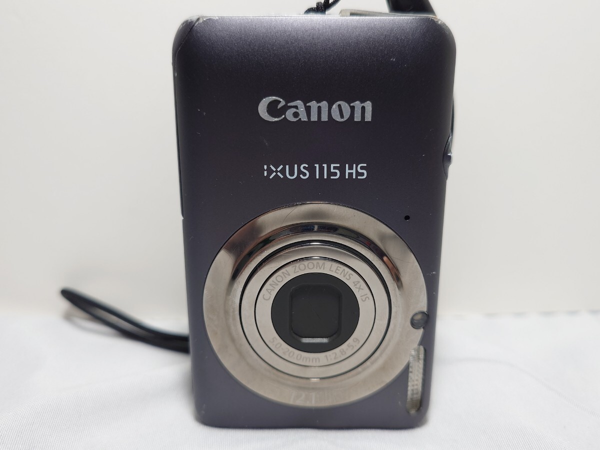 「K81」【Canon / キヤノン】IXUS 115 HS コンパクトデジタルカメラ