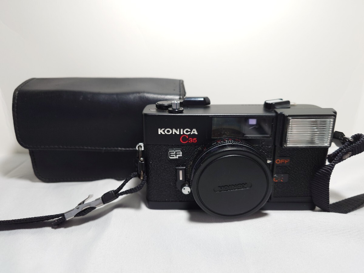 「K91」【Konica / コニカ】C35 EF フィルムカメラ 