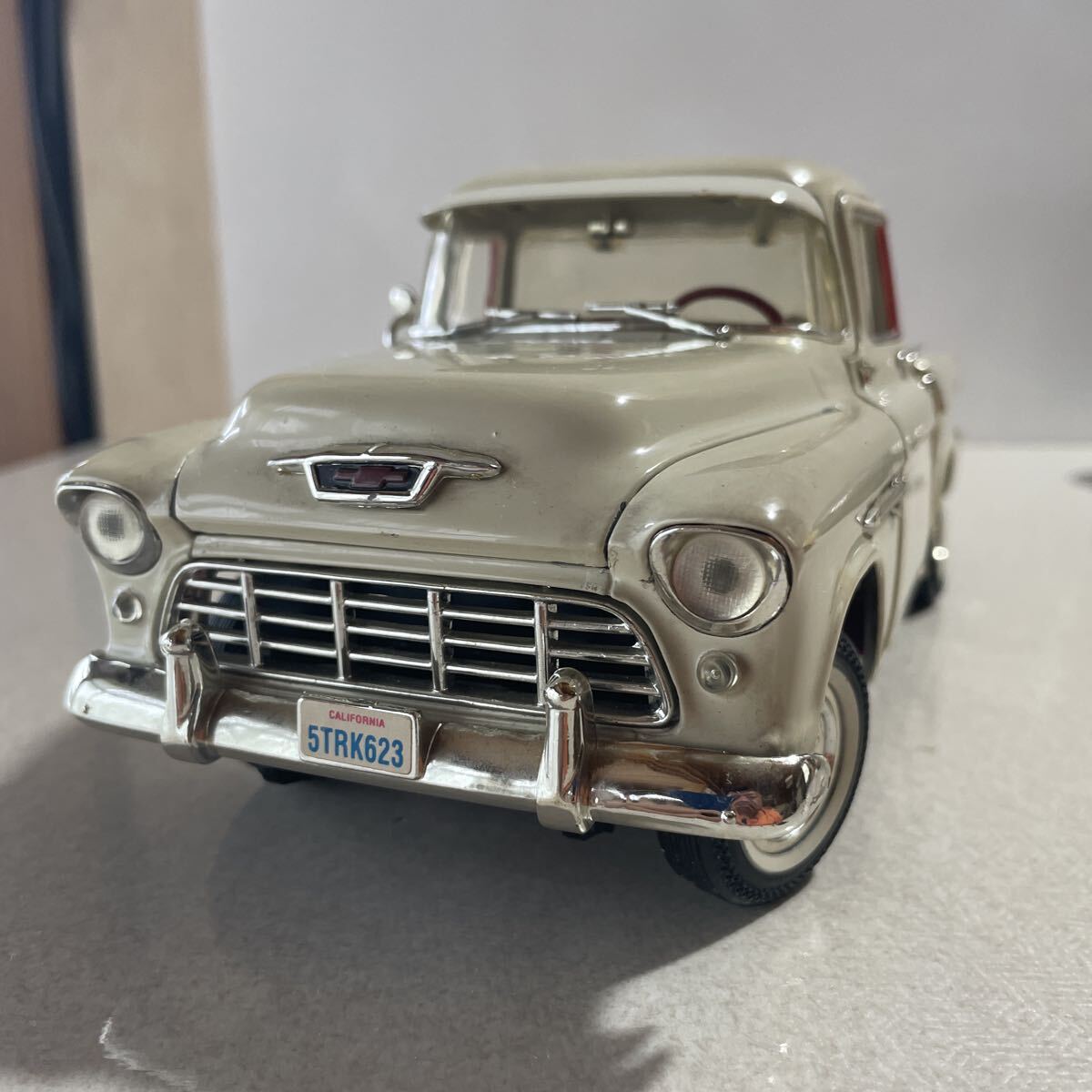 【中古】ERTL アーテル 1955 CHEVROLET シボレー ピックアップ ダイキャストミニカー 美品