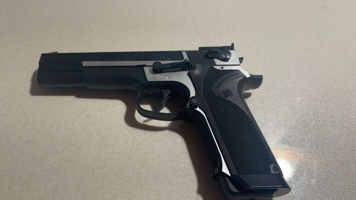【中古】東京マルイ S&W PC356 エアーハンドガン ホップアップ 美品 動作未確認