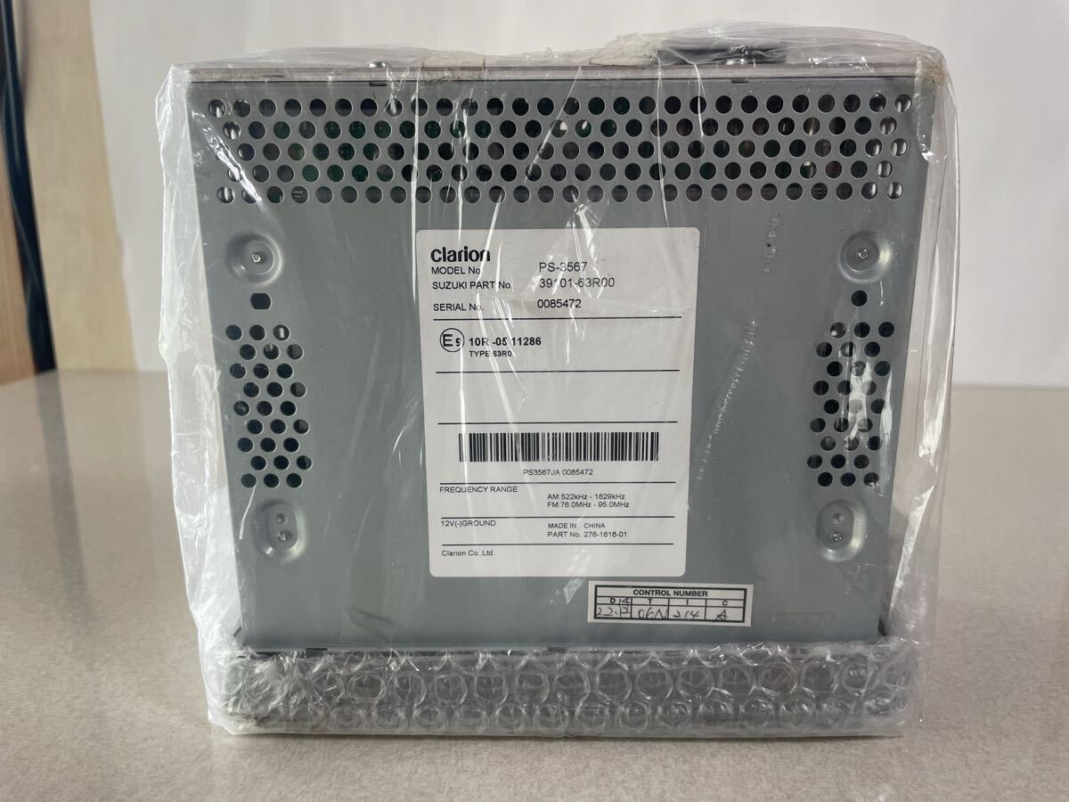 【未開封】Clarion クラリオン スズキ純正 CDプレーヤー PS-3567J 未使用