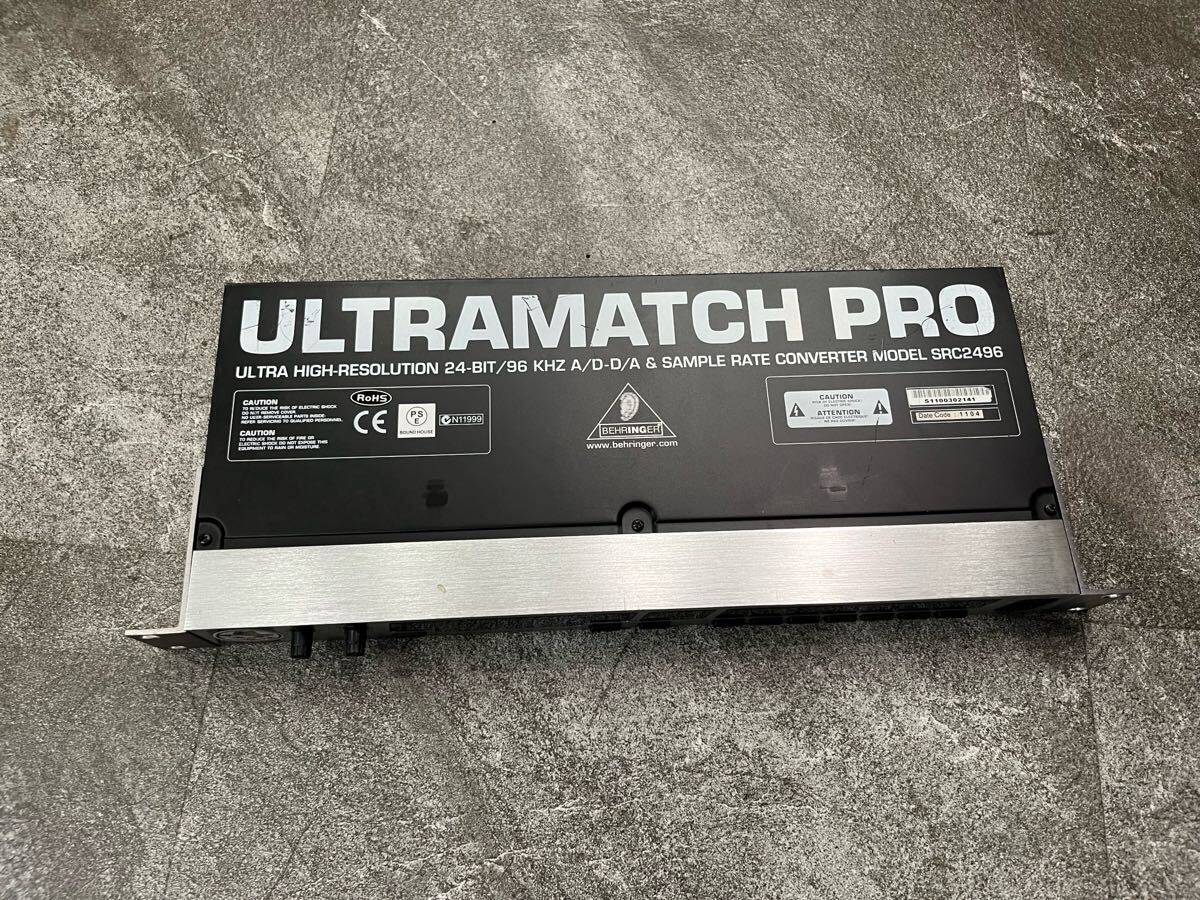 BEHRINGER ベリンガー SRC2496 ULTRAMATCH PRO サンプリングレートコンバーター 