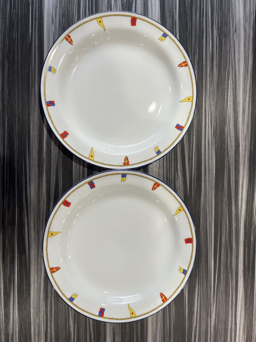 【美品】Richard Ginori リチャードジノリ プレート 大皿 食器 皿 H-95 EKSO ブランド食器