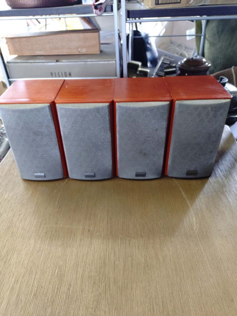 ONKYOスピーカーシステム　　　　出力40W D-055M 4本セット 
