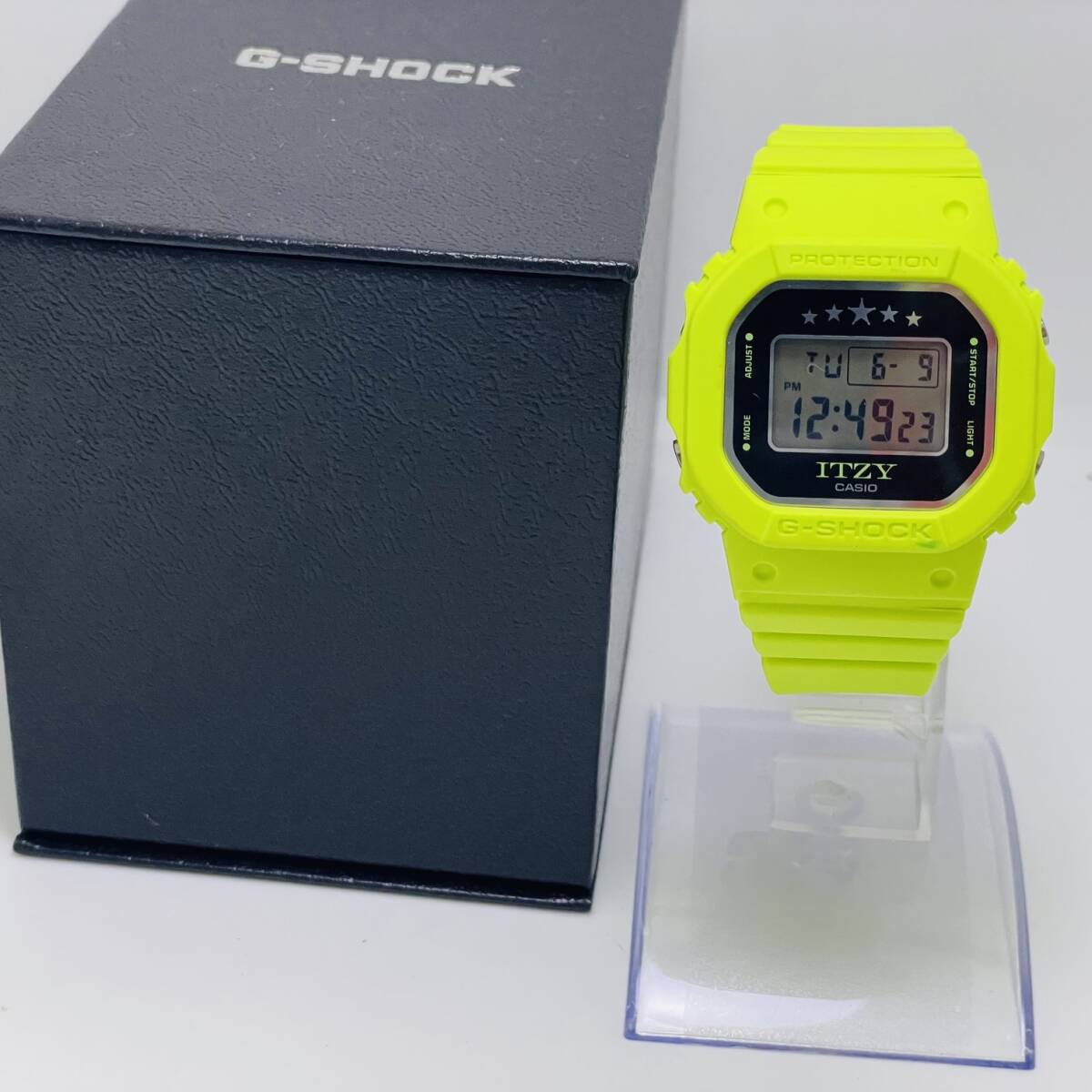 中古品　CASIO　カシオ G-SHOCK ジーショック GMD-S5610IT イエロー ITZY コラボモデル デジタル文字盤