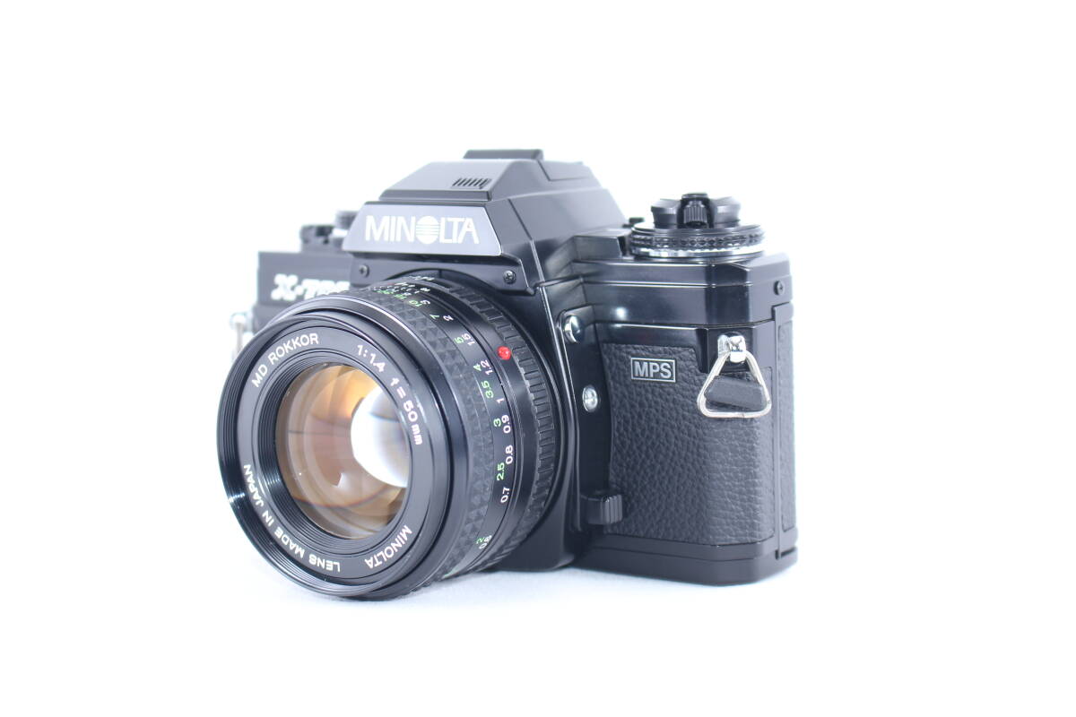 ★極上美品★ミノルタ MINOLTA X-700 MD ROKKOR 50mm f1.4 ★完動★#D050