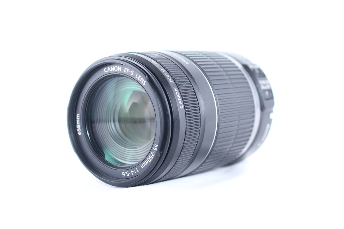 ★極美品★キャノン CANON EF-S 55-250mm F4-5.6 IS ★動作OK★#G622