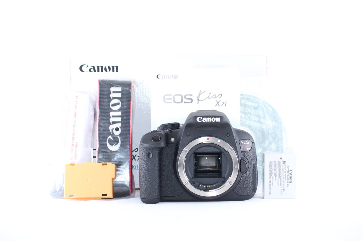 ★超極上★キャノン CANON EOS KiSS X7i ボディ ★完動★#D287