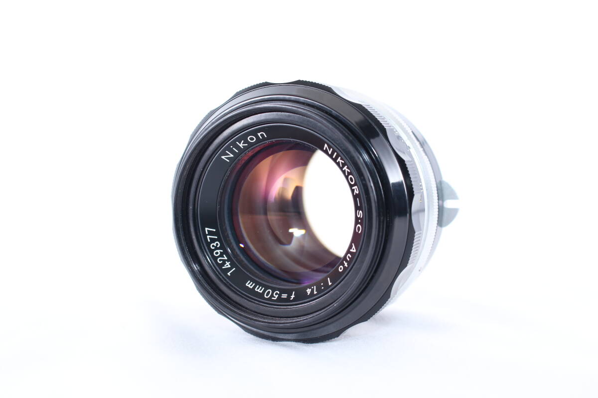 ★極上美品★ニコン NIKON NIKKOR-S C Auto 50mm F1.4 ★完動★#D295
