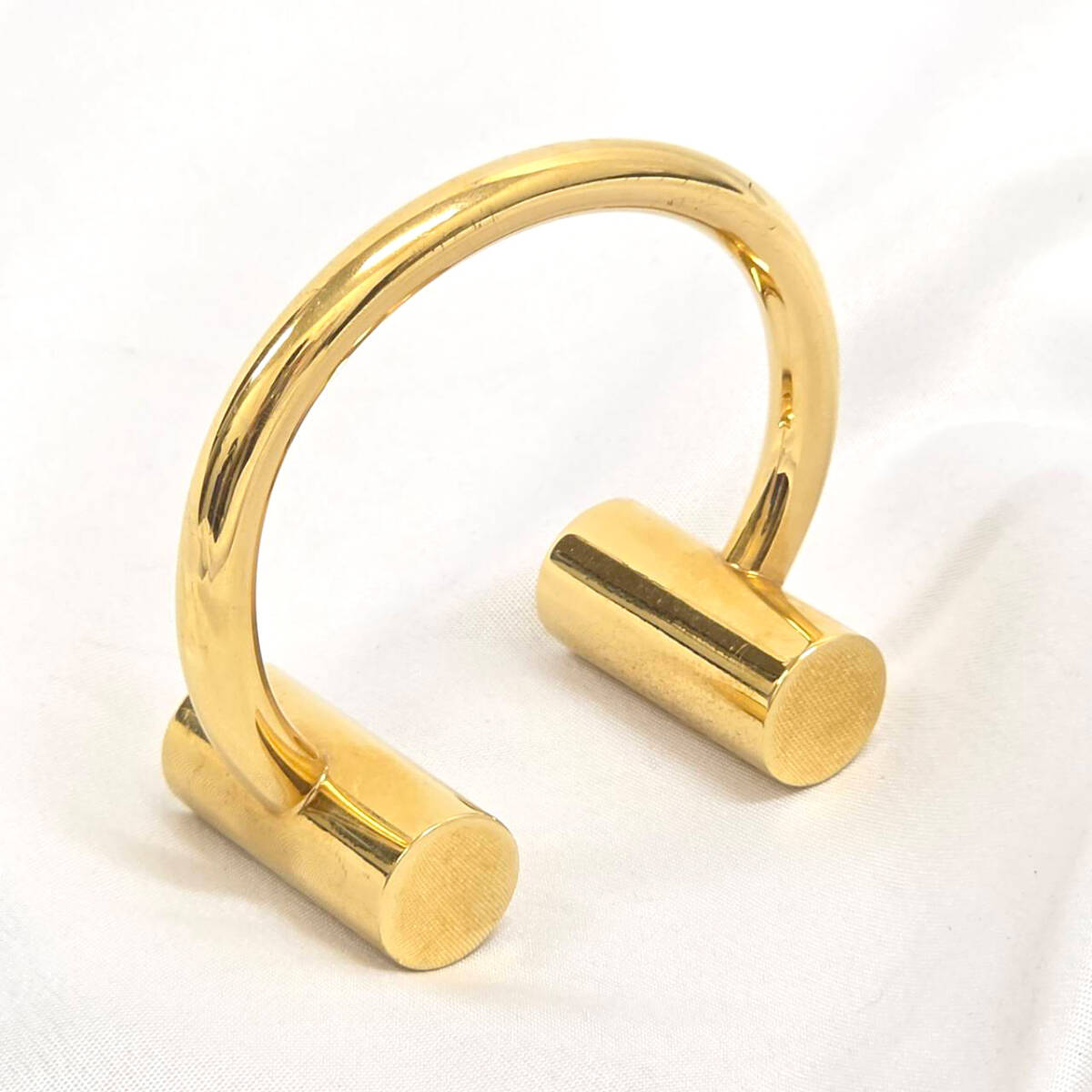 激レア1円スタート！CELINE セリーヌ フィービー期 ノットバングル ゴールドカラー レディース ブレスレット ヴィンテージ アクセサリー