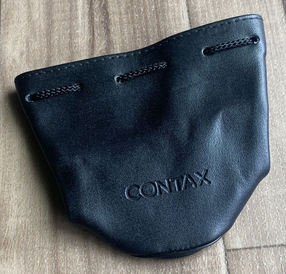 未使用美品◆CONTAX レンズポーチ GCL-1◆コンタックス レンズケース ソフト 箱なし保管品◆#016