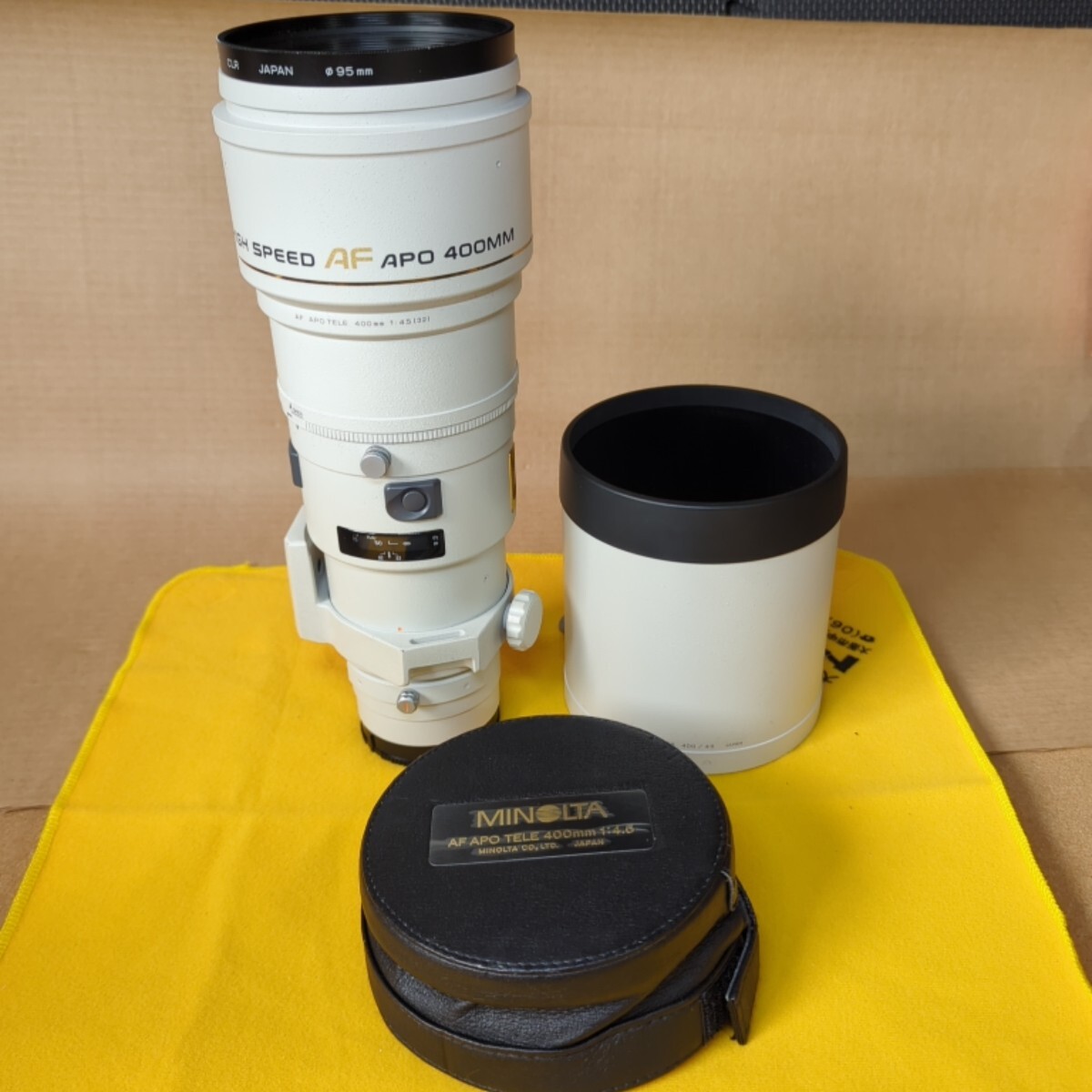 MINOLTA HIGH SPDED AF APO TELE 400mm 1:4.5（32） ミノルタ ZOOM レンズ 現状品　ミノルタ カメラ レンズ 光学機器