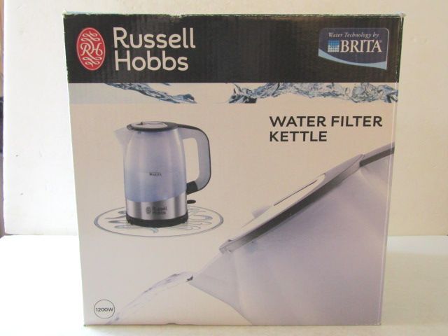 ☆ラッセル・ホブス 　ウォーター・フィルター・ケトル　18554JP　BRITA　展示処分品☆