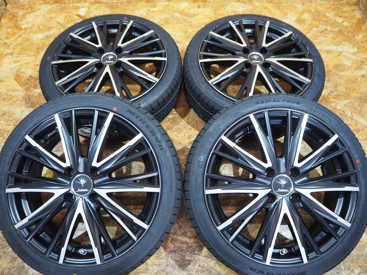 ☆カスタム設定☆ クレンツェ 331EVO 16inch6J+40 4H100 新品 輸入タイヤ 165/45R16 タント N-BOX スペーシア ワゴンR ハイゼット キャリー