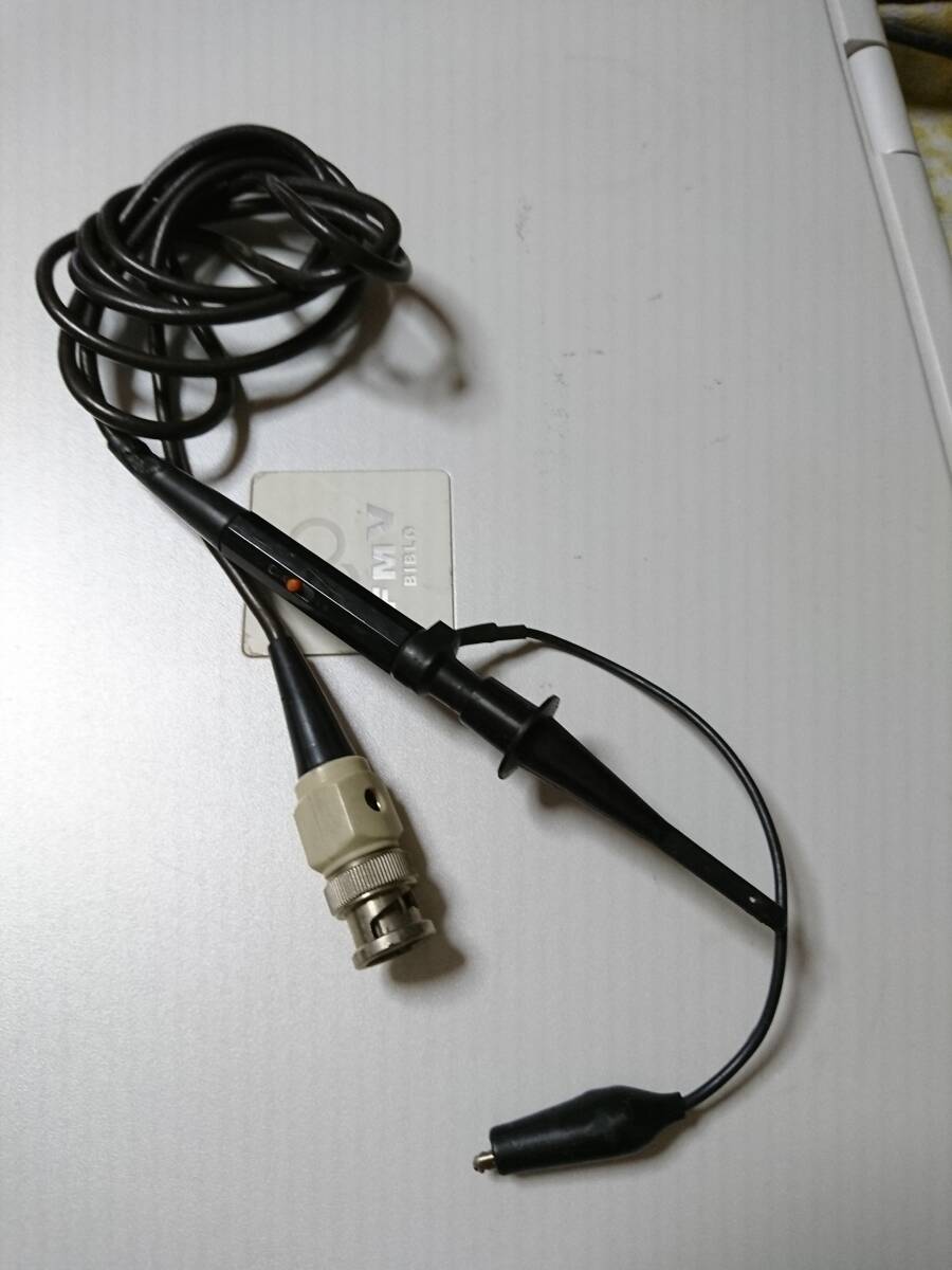 プローブ　オシロスコープ　シンクロスコープ　ケーブル　端子　電子　工学　機械　オシロ　中古　測定器　化学　学校　研究　開発　波形