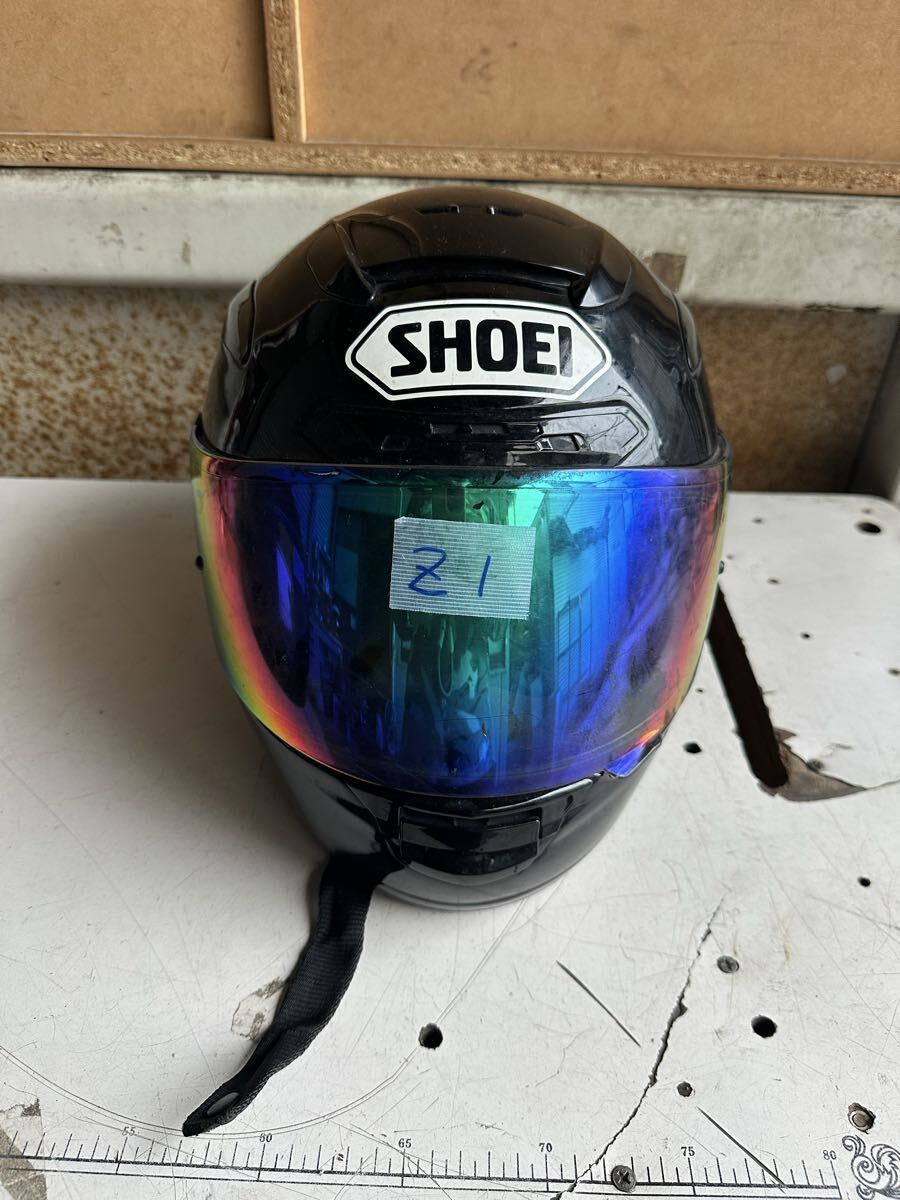 (Z1) SHOEI ショウエイ フルフェイスヘルメット X-12 Mサイズ 現状中古品