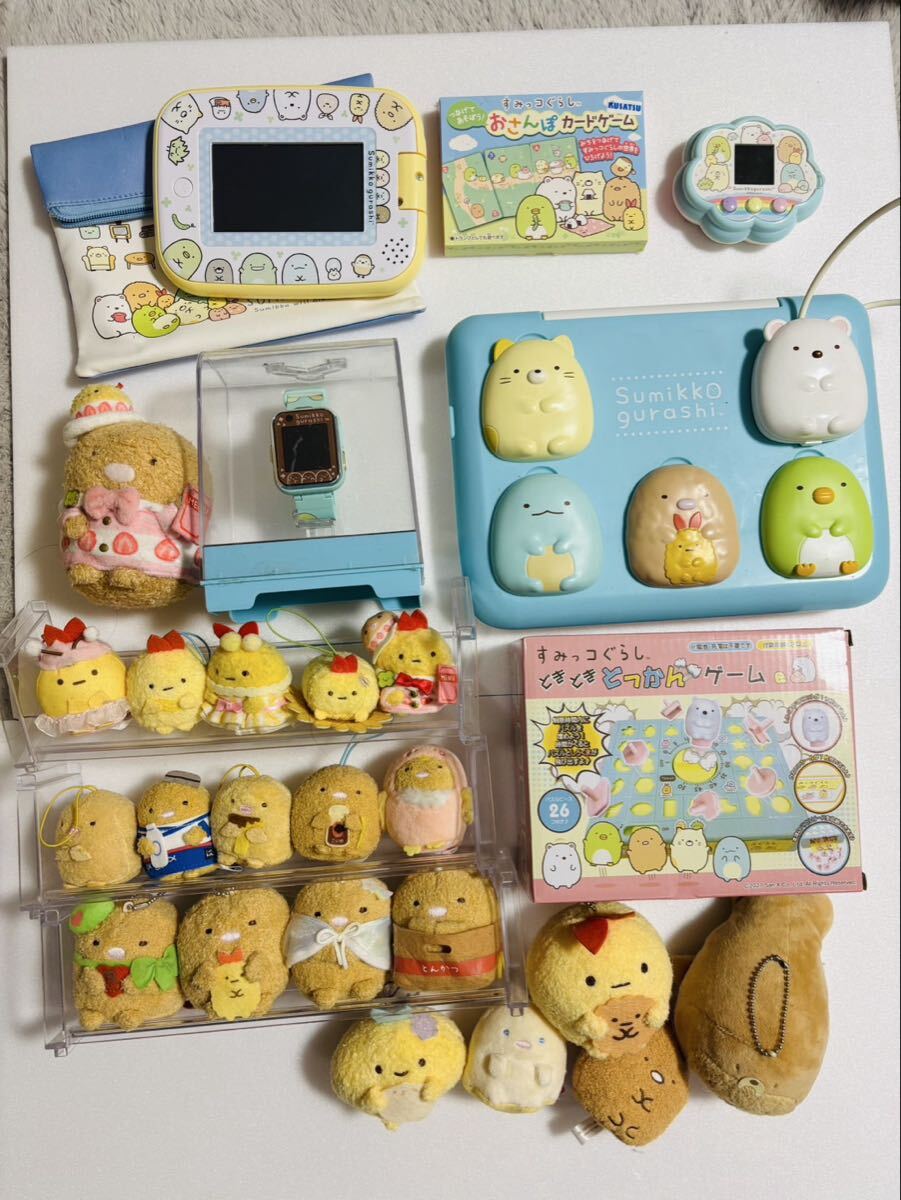 11 すみっコぐらし まとめ ぬいぐるみ グッズ おもちゃ とんかつ えびふらいのしっぽ 等 中古品 現状品 