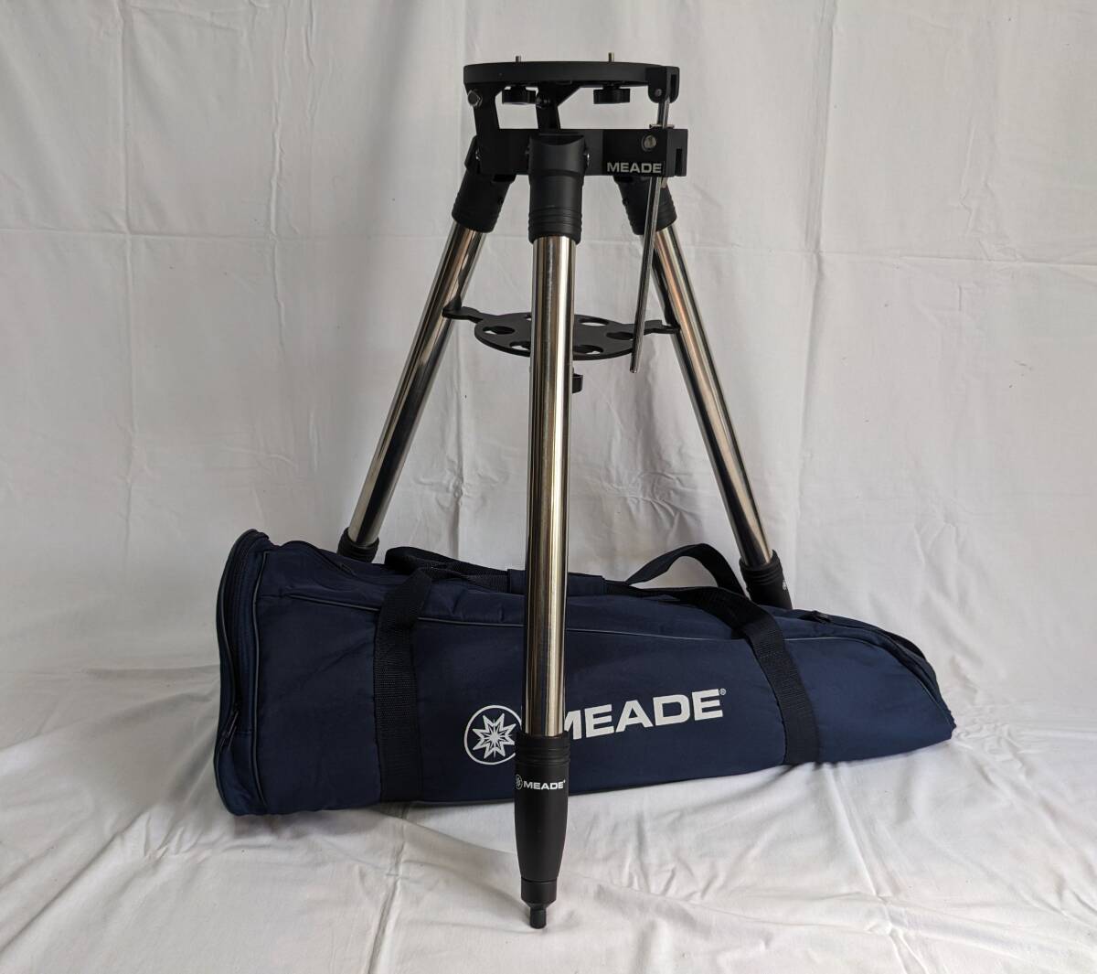 【美品】MEADE/ミードETX-90-105-125 ETX 純正三脚-赤道儀 / 経緯台-使用可【取説付】天体望遠鏡