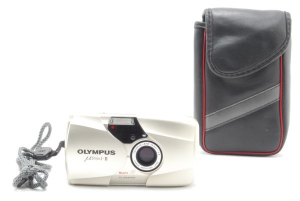 【ケース付き】 オリンパス Olympus μ II　#A319-Y14JU