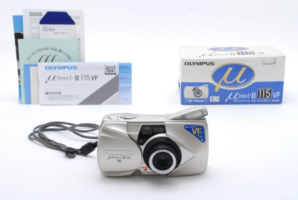 【希少 箱付き】 オリンパス Olympus μ-II 115 VF　#B19-Y17JU