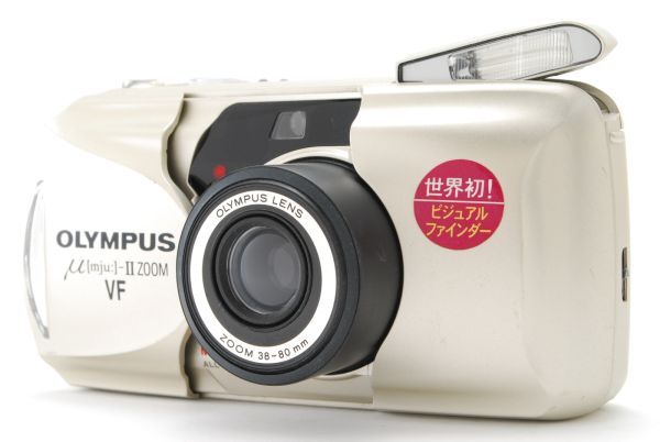 オリンパス Olympus μ -II ZOOM VF　#A396-Y27JU