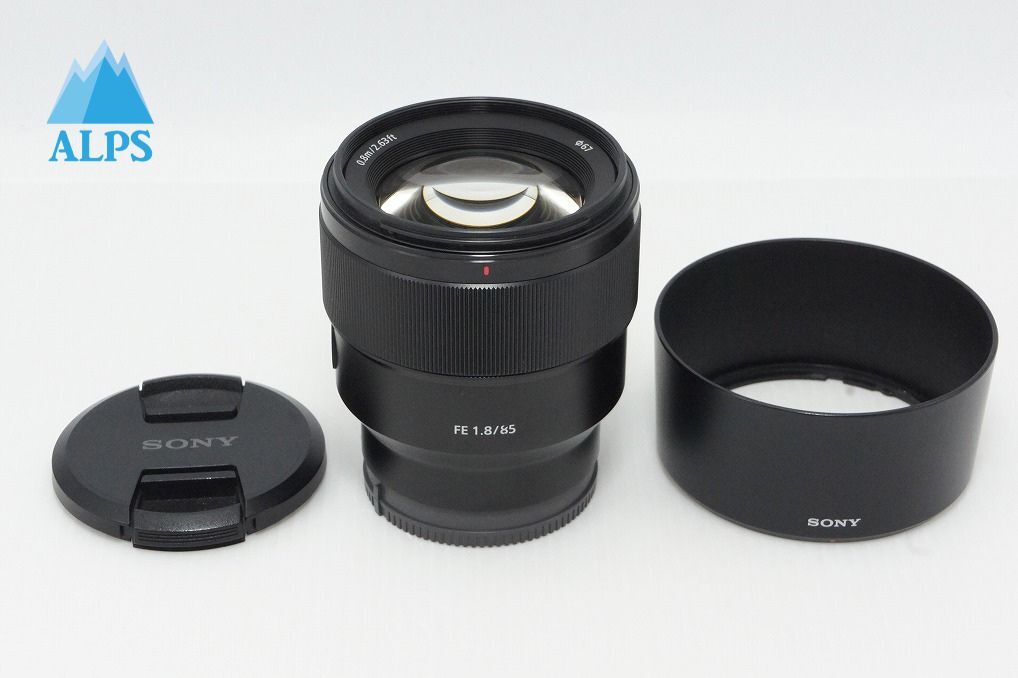 美品 SONY ソニー FE 85mm F1.8 SEL85F18 Eマウント フルサイズ 単焦点レンズ フード付 260516b【アルプスカメラ】