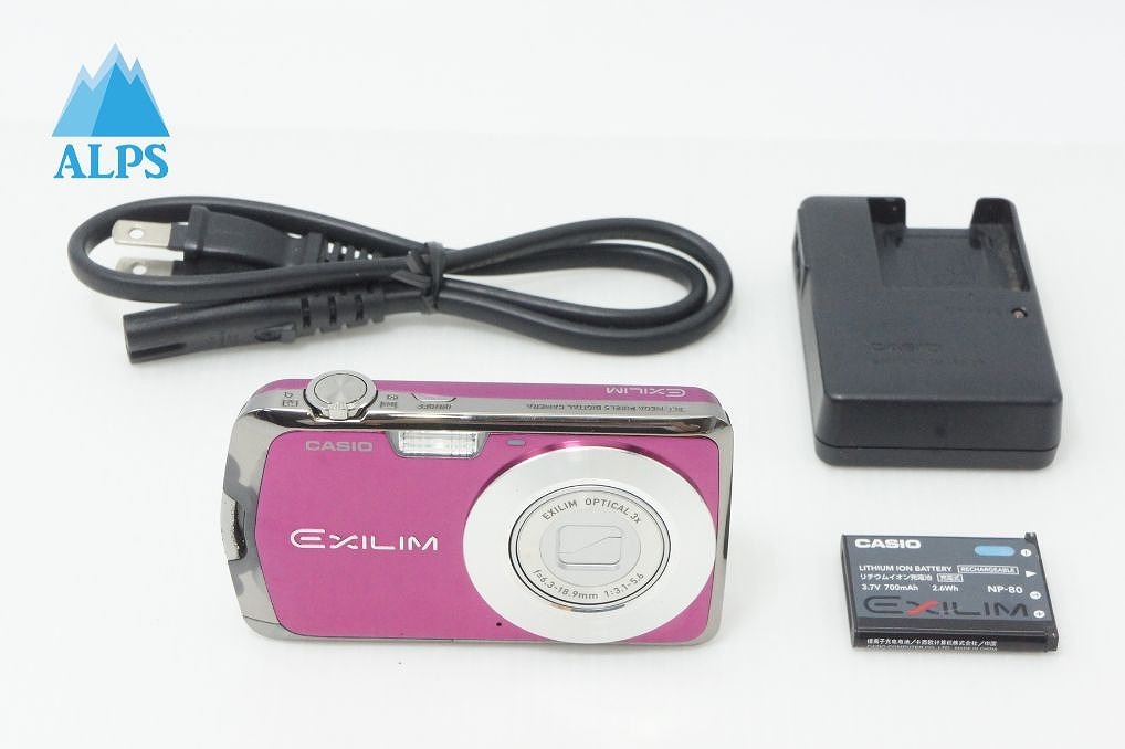CASIO カシオ EXILIM EX-Z1 コンパクトデジタルカメラ パープル 260603o【アルプスカメラ】