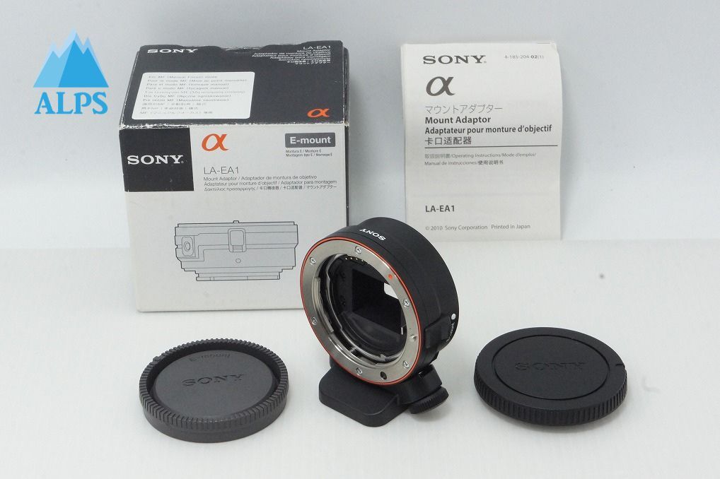 美品 SONY ソニー マウントアダプター LA-EA1 元箱付 260527bh【アルプスカメラ】