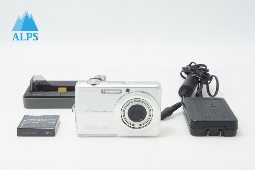 CASIO カシオ EXILIM EX-Z600 コンパクトデジタルカメラ シルバー 260608d【アルプスカメラ】