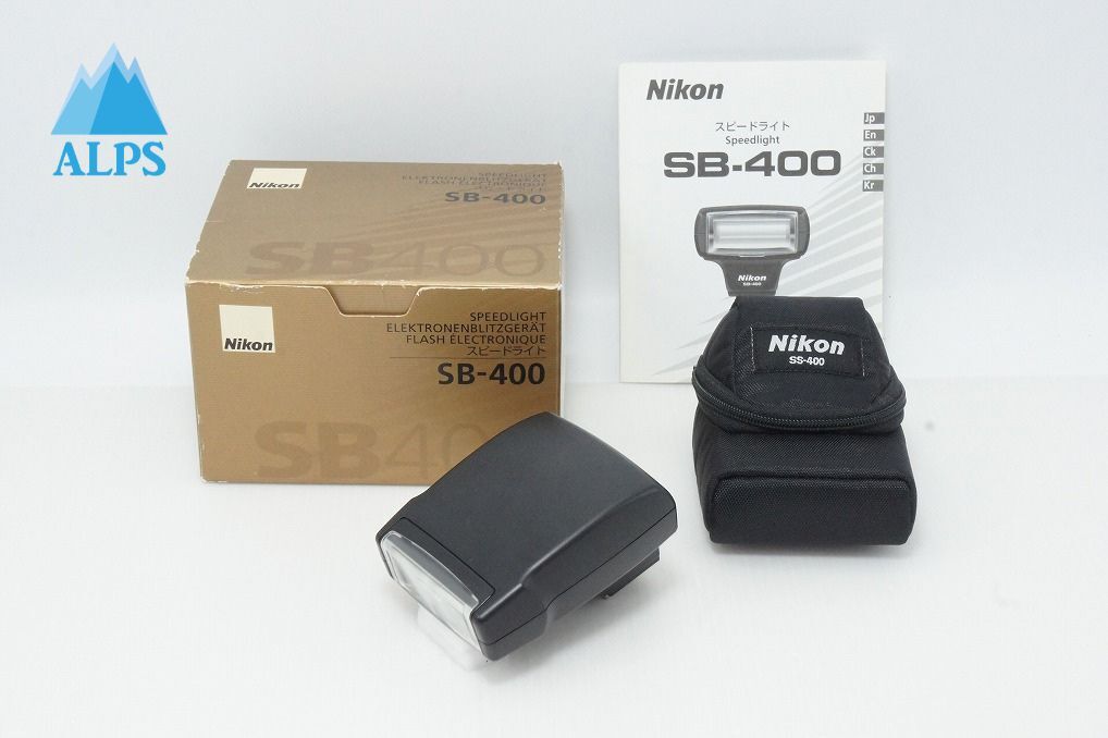 美品 Nikon ニコン SPEEDLIGHT SB-400 スピードライト 元箱付 260527ar 【アルプスカメラ】