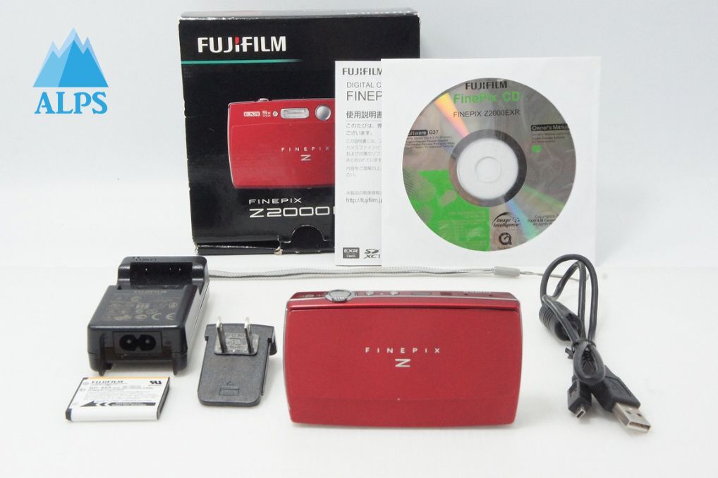 良品 FUJIFILM フジフィルム FinePix Z2000EXR コンパクトデジタルカメラ レッド 元箱付 260525v【アルプスカメラ】