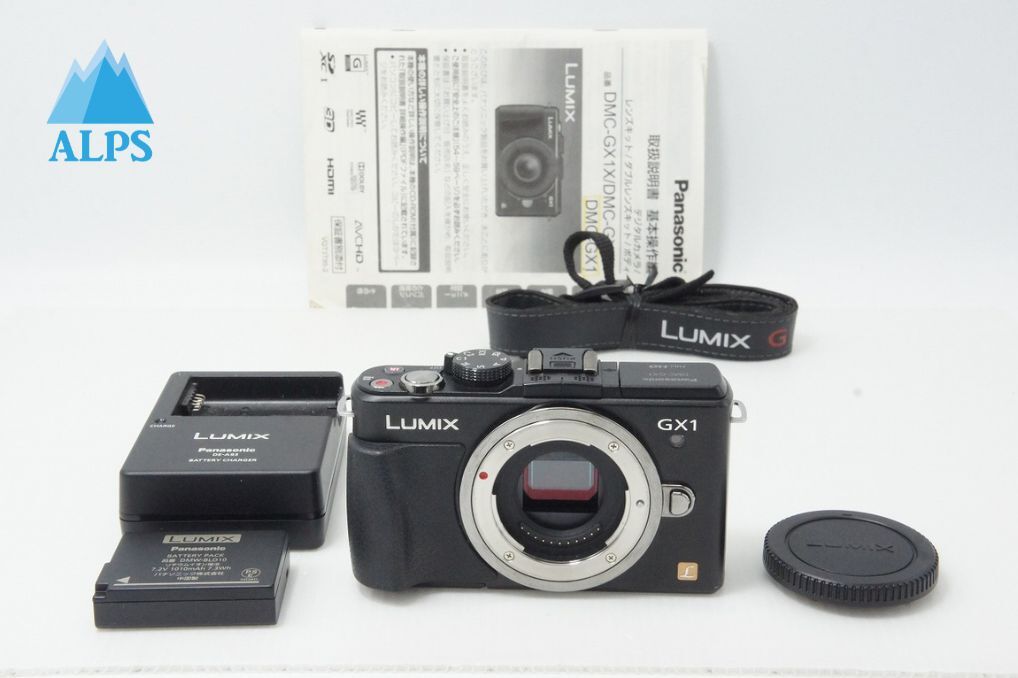 Panasonic パナソニック LUMIX DMC-GX1 ボディ ミラーレス一眼カメラ エスプリブラック 260608g【アルプスカメラ】