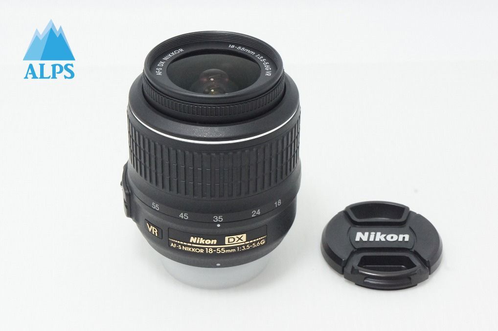 美品 Nikon ニコン AF-S DX NIKKOR 18-55mm F3.5-5.6G VR APS-C ズームレンズ 260603ae【アルプスカメラ】