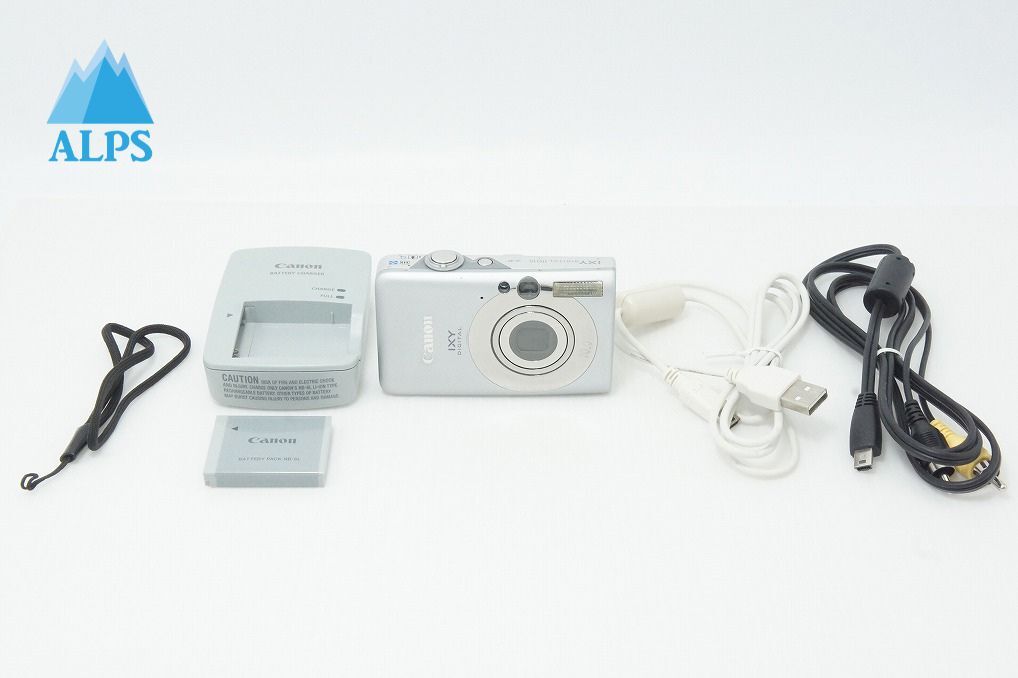 良品 Canon キヤノン IXY DIGITAL 110 IS コンパクトデジタルカメラ シルバー 260608a【アルプスカメラ】