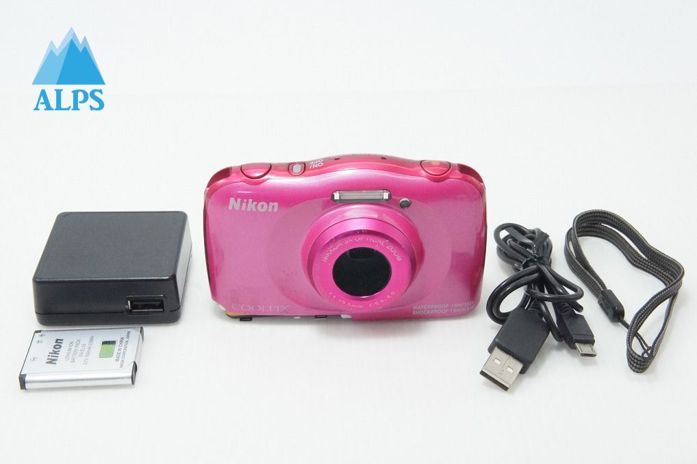 Nikon ニコン COOLPIX W100 コンパクトデジタルカメラ ピンク 260610k【アルプスカメラ】